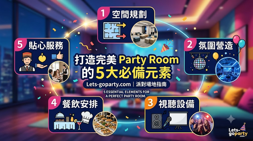 商務聚會免煩惱！高級商廈 Party Room 一站式包場直接預訂